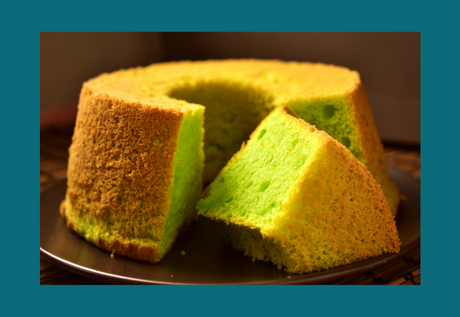 Easy Bake Pandan Chiffon Cake