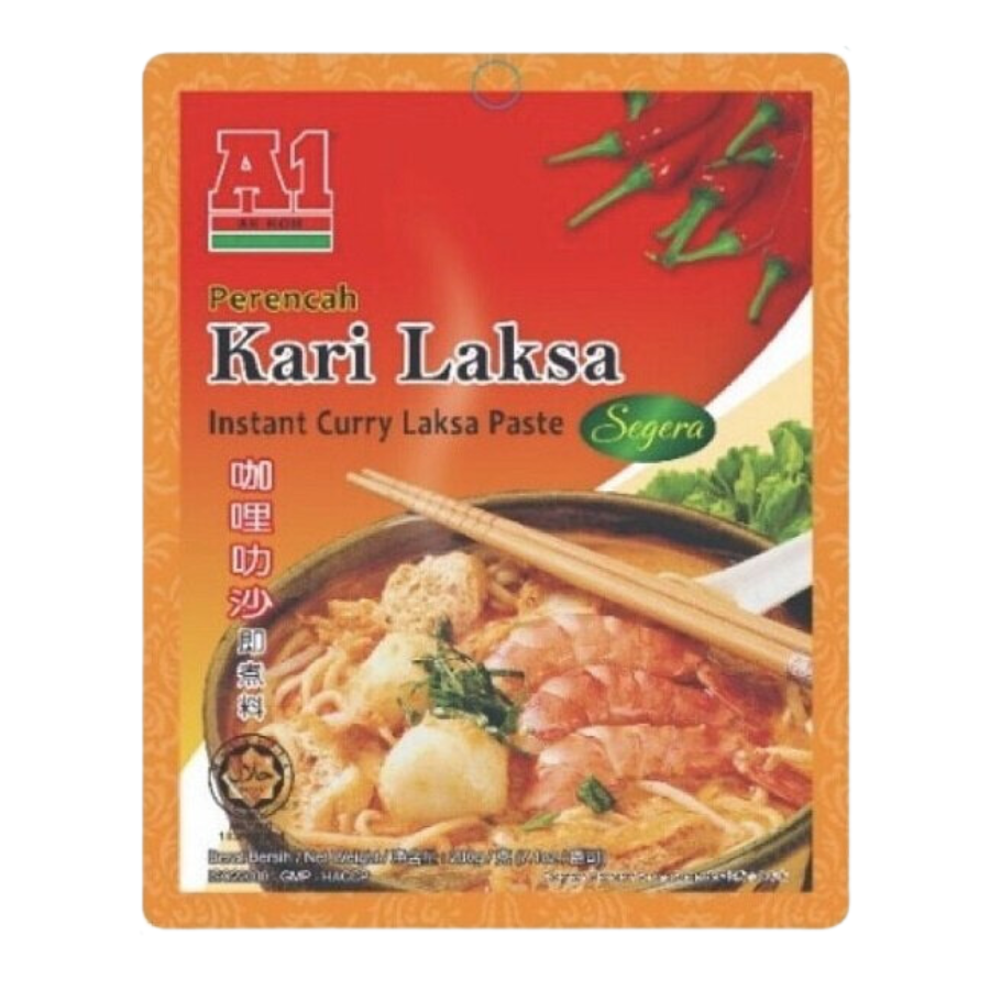 A1 Instant Curry Laksa Paste 200g (BB: 25.09.25)