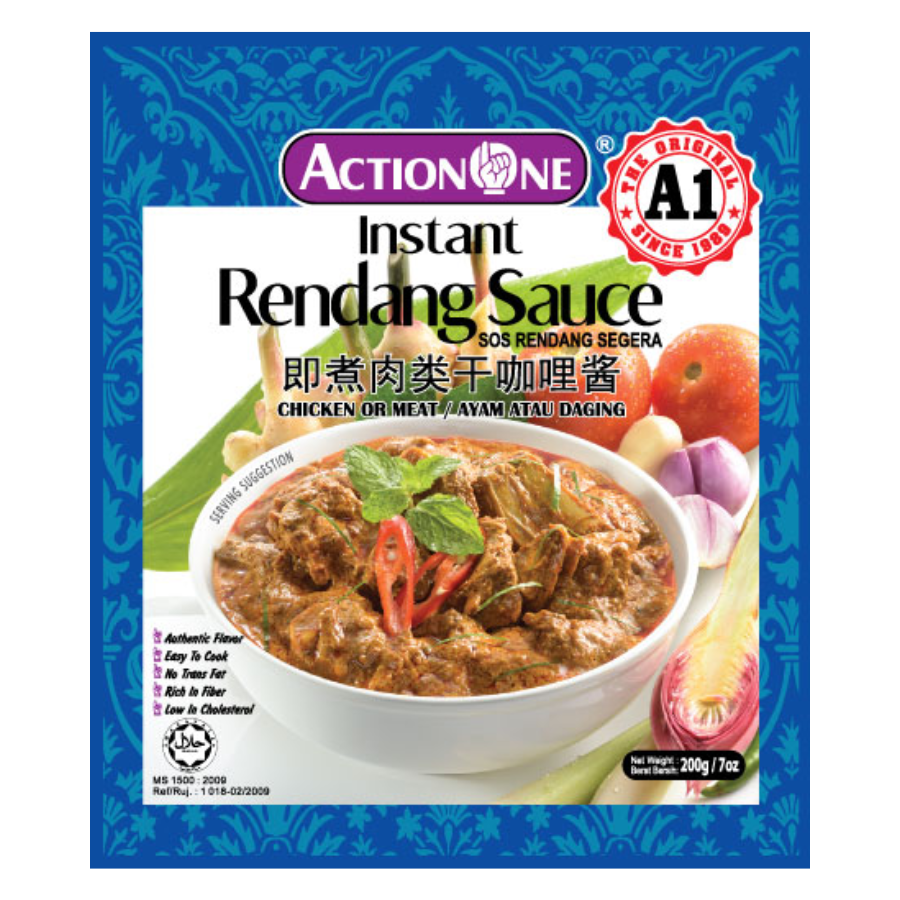 Action One Rendang Curry Paste 200g