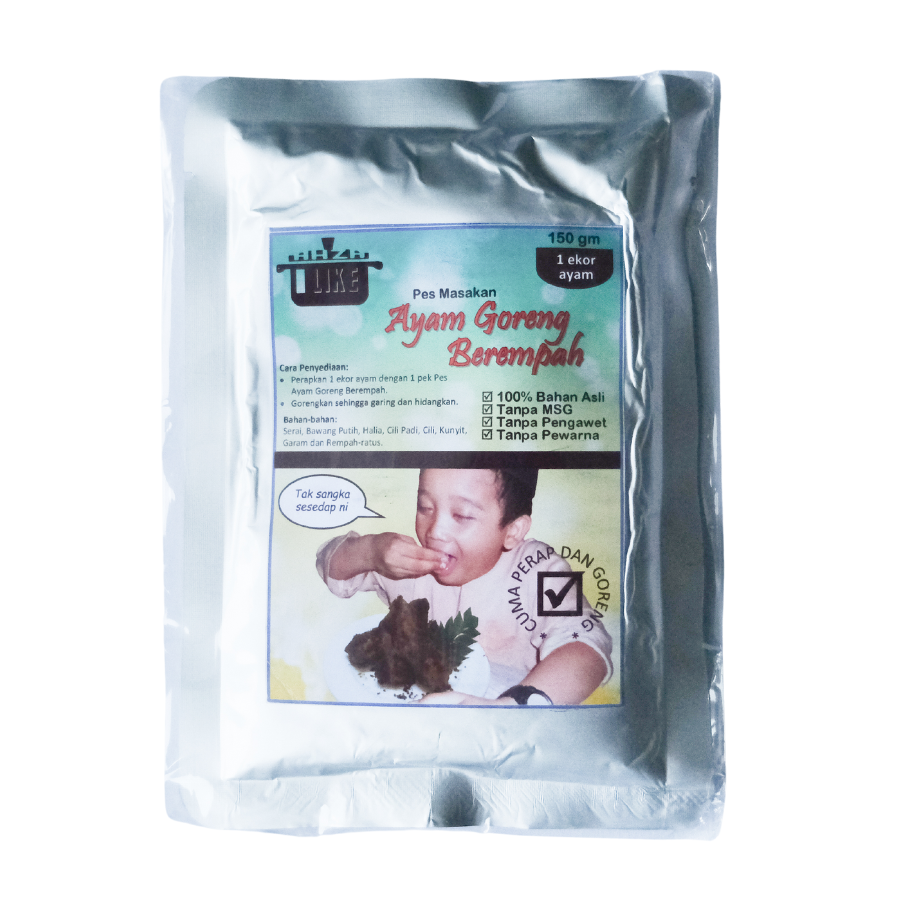 AHZA Ayam Goreng Berempah 150g (BB: 31.03.25)