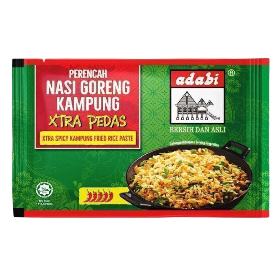 Adabi Perencah Nasi Goreng Kampung Xtra Pedas Paste 50g