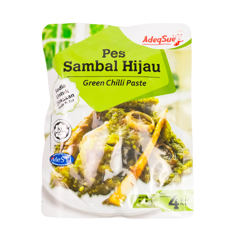 AdeqSue Green Chilli Paste 200g