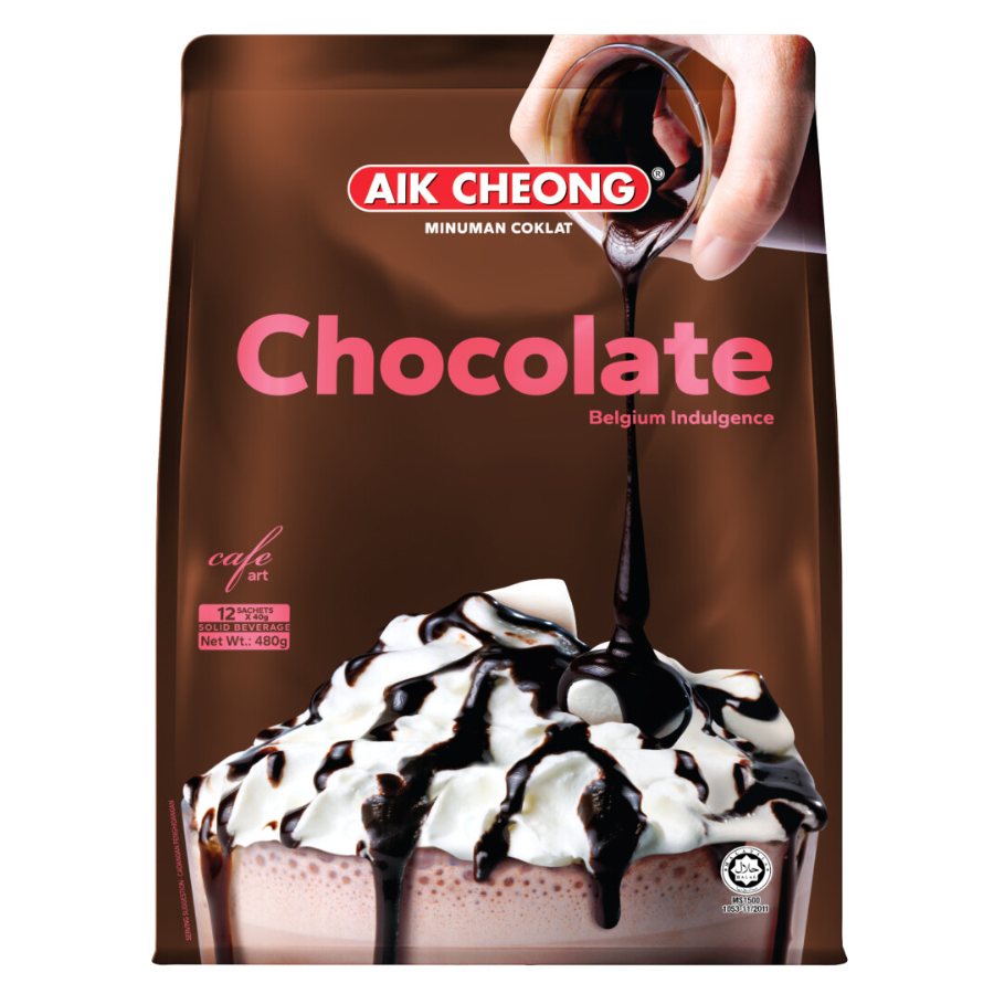 Aik Cheong Cafe Art Chocolate 12x40g