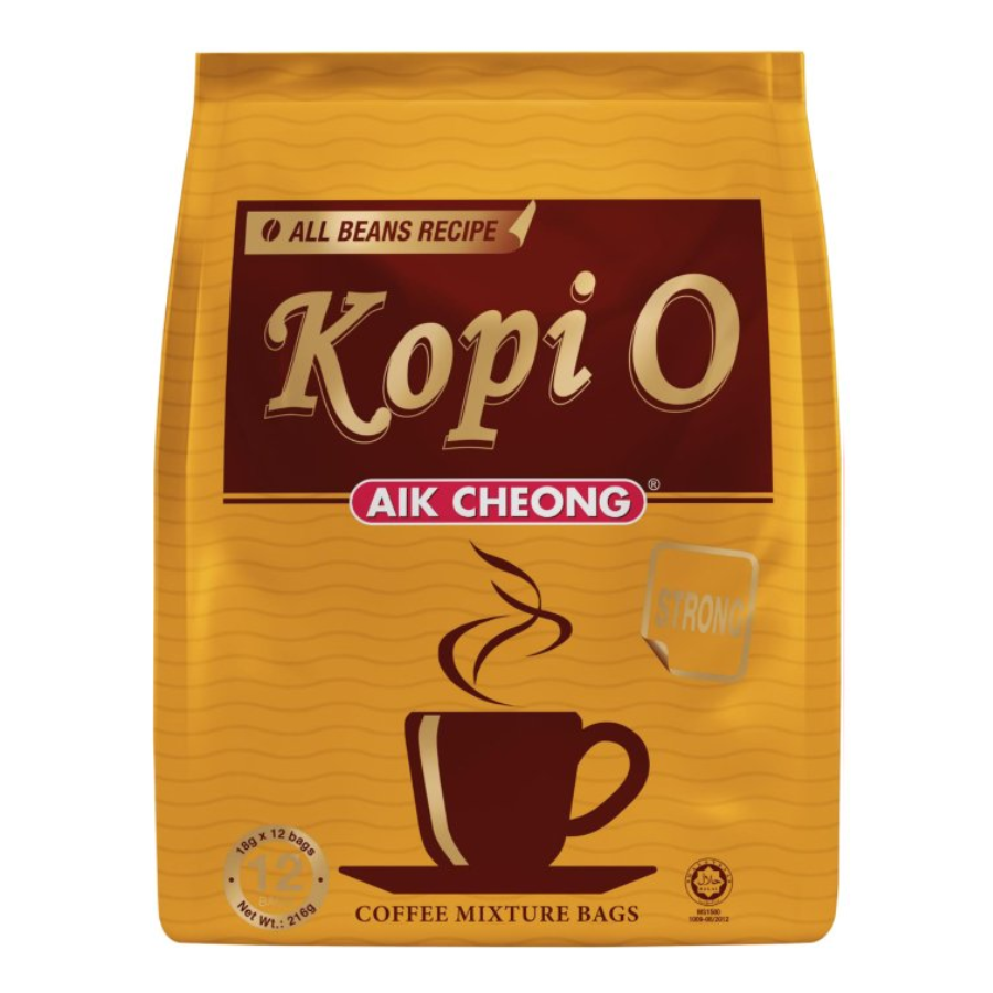 Aik Cheong Kopi-O (Strong) 12x18g