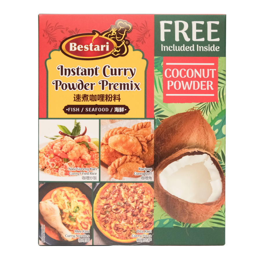 Bestari Instant Curry Powder Fish/Seafood Premix 75g (BB: 12.02.26)