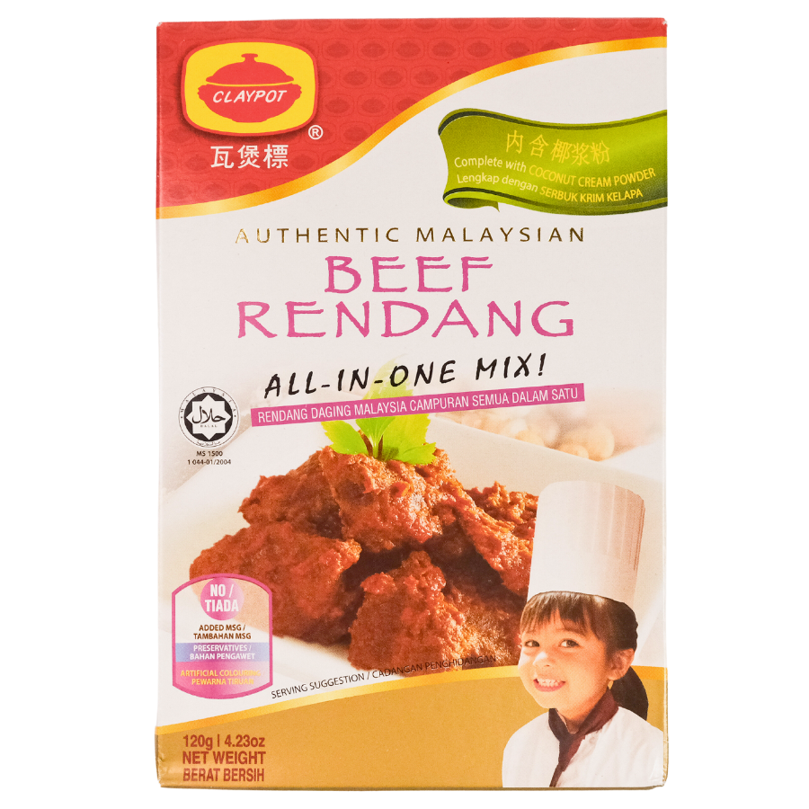 Claypot Beef Rendang Mix 120g
