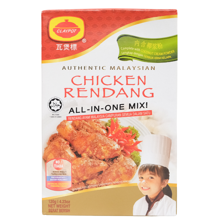 Claypot Chicken Rendang Mix 120g (BB: 15.02.25)