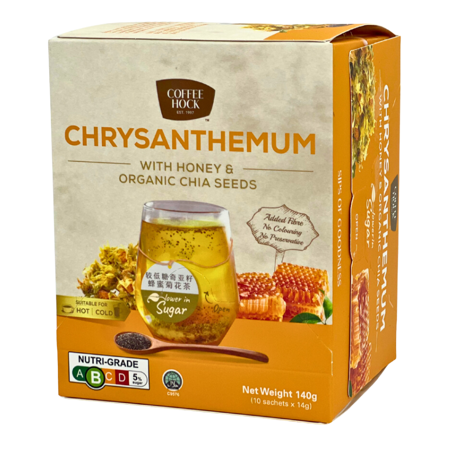 Coffee Hock Chrysanthemum with Honey & Organic Chia Seeds 140g
