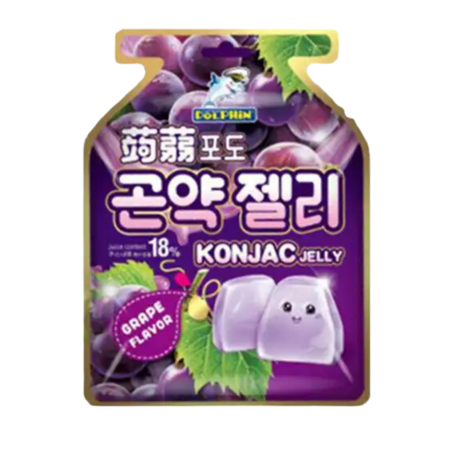 Dolphin Konjac Jelly Grape 200g