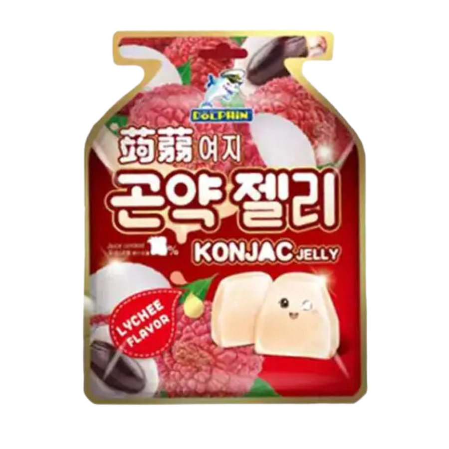 Dolphin Konjac Jelly Lychee 200g