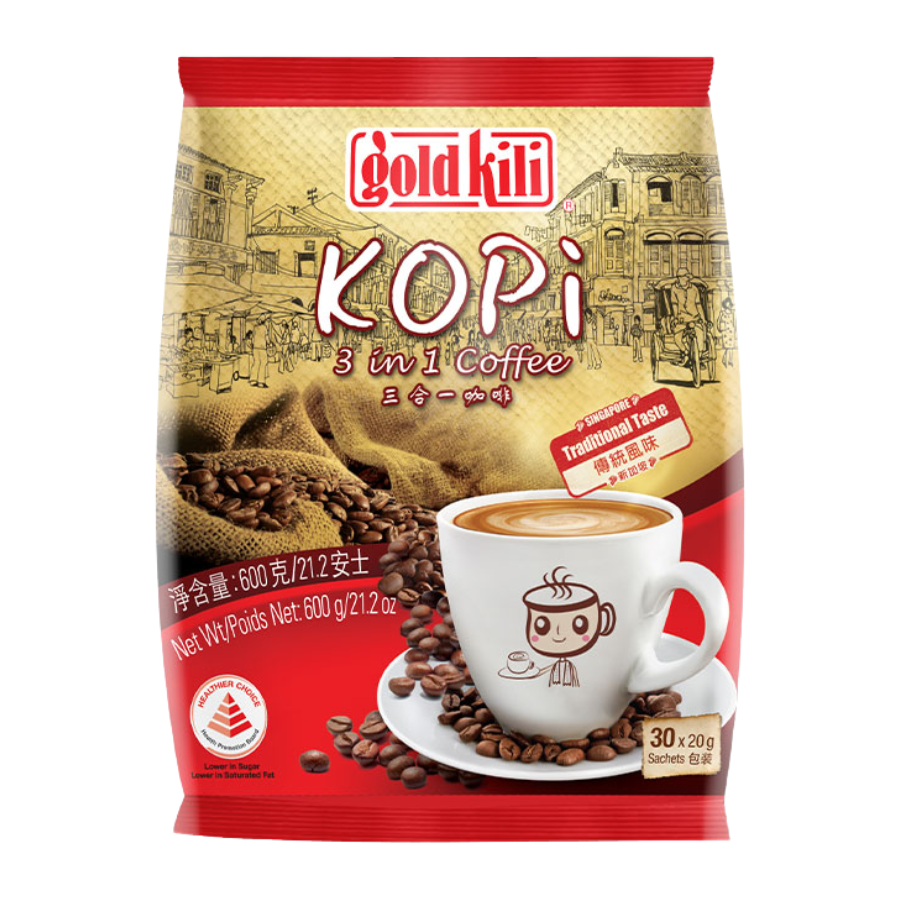 Gold Kili 3-in-1 Traditional Coffee 30x20g