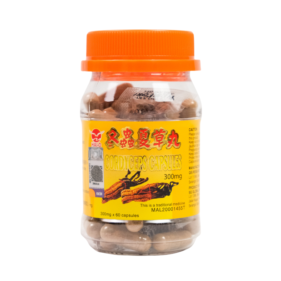 Hai-O Cordyceps 60 Capsules (EXP: 30.11.25)