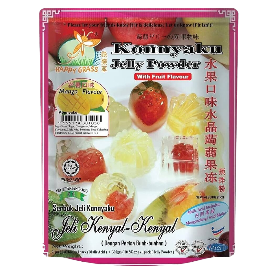 Happy Grass Konnyaku Jelly Powder Mango Flavour 280g