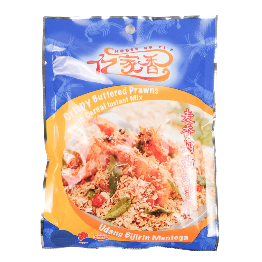 House of Yi Crispy Buttered Prawn with Cereal Instant Mix 120g (EXP: 05.11.25)