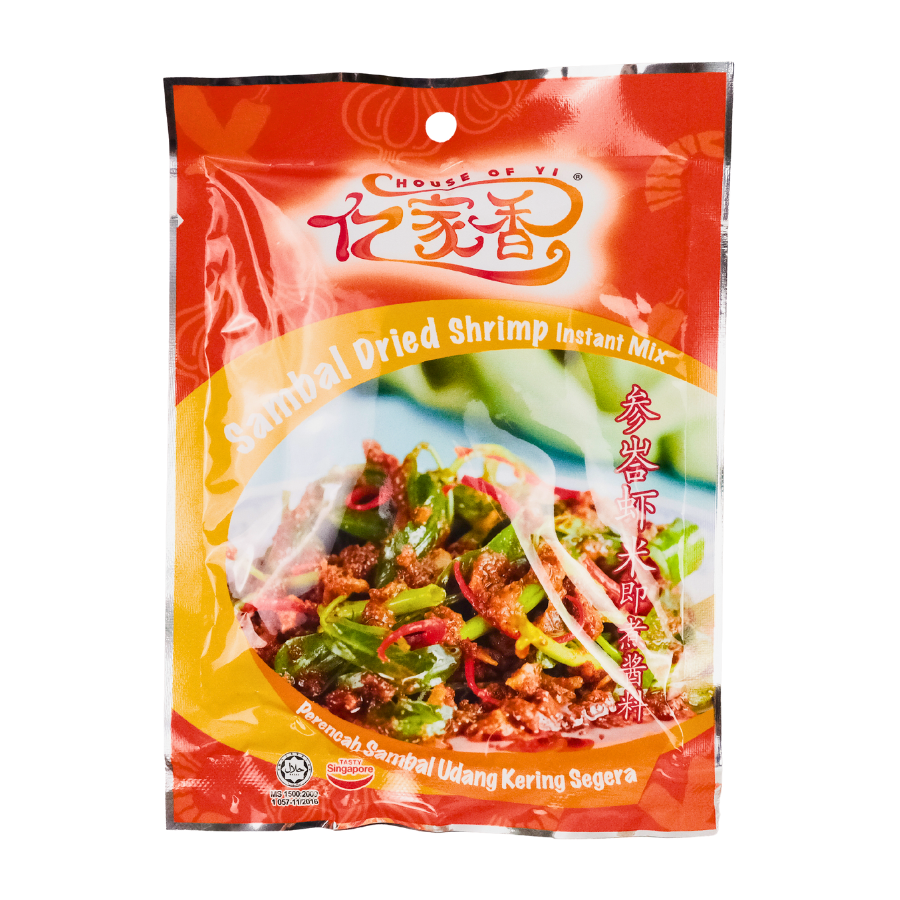 House of Yi Sambal Dried Shrimp Instant Mix 120g