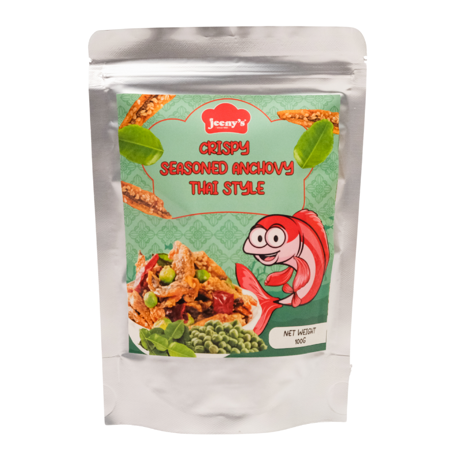 Jeeny's Crispy Seasoned Anchovy Thai Style 100g (BB: 15.08.25)
