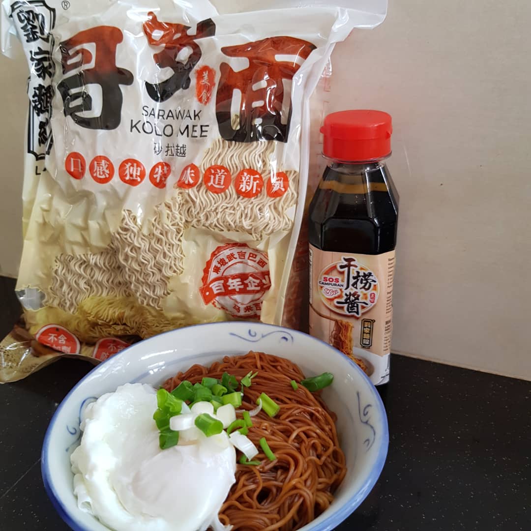 LJMX Sarawak Kolo Mee + Original Mixing Sauce Combo