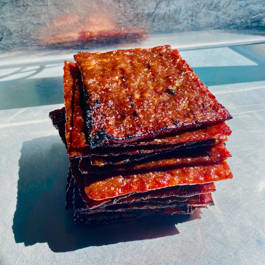 Roastdfunkd Lee Bakwa Premium XO Beef Jerky Spicy Level 2