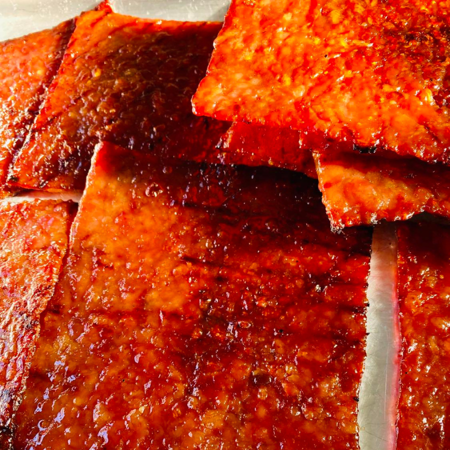 Roastdfunkd Lee Bakwa Premium XO Pork Jerky Spicy Level 2