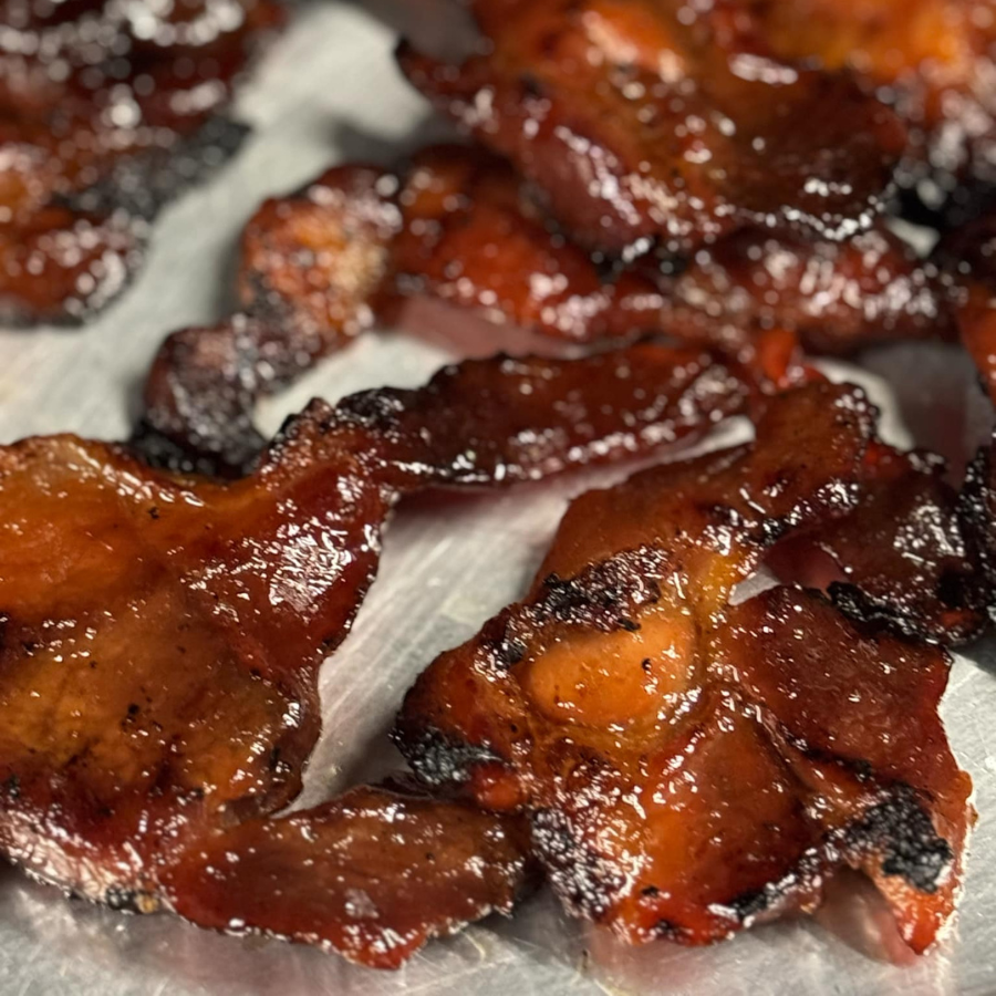 Roastdfunkd Lee Bakwa Premium XO Sliced Pork Jerky Spicy Level 1