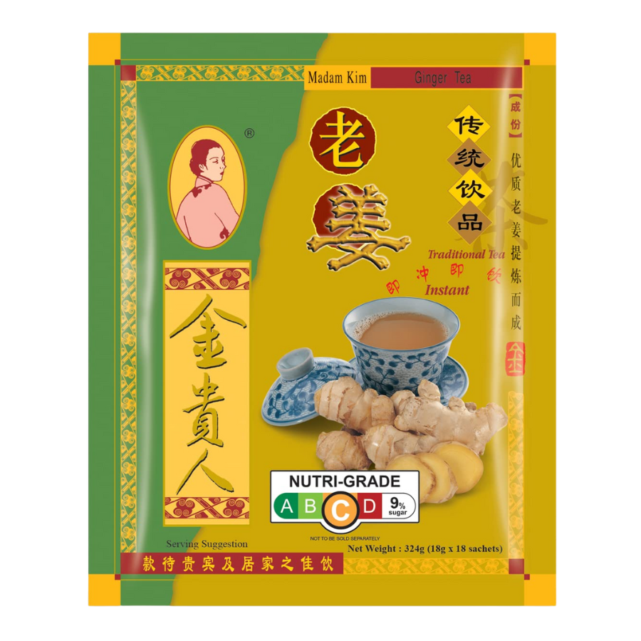Madam Kim Ginger Tea 18x18g