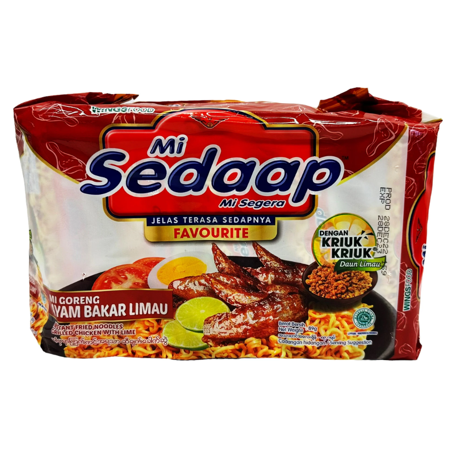 Mi Sedaap Ayam Bakar Limau Flavour 5x89g Pack