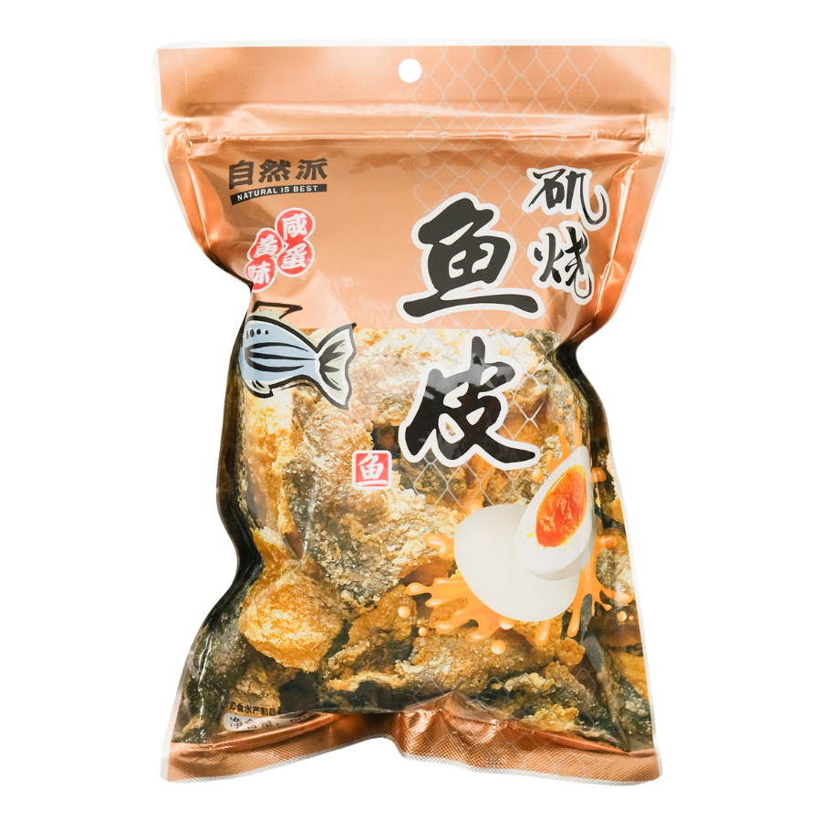 Natural Roast Fish Skin Salted Egg 60g (BB: 01.12.25)