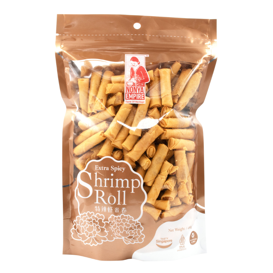 Nonya Empire Extra Spicy Shrimp Roll 450g