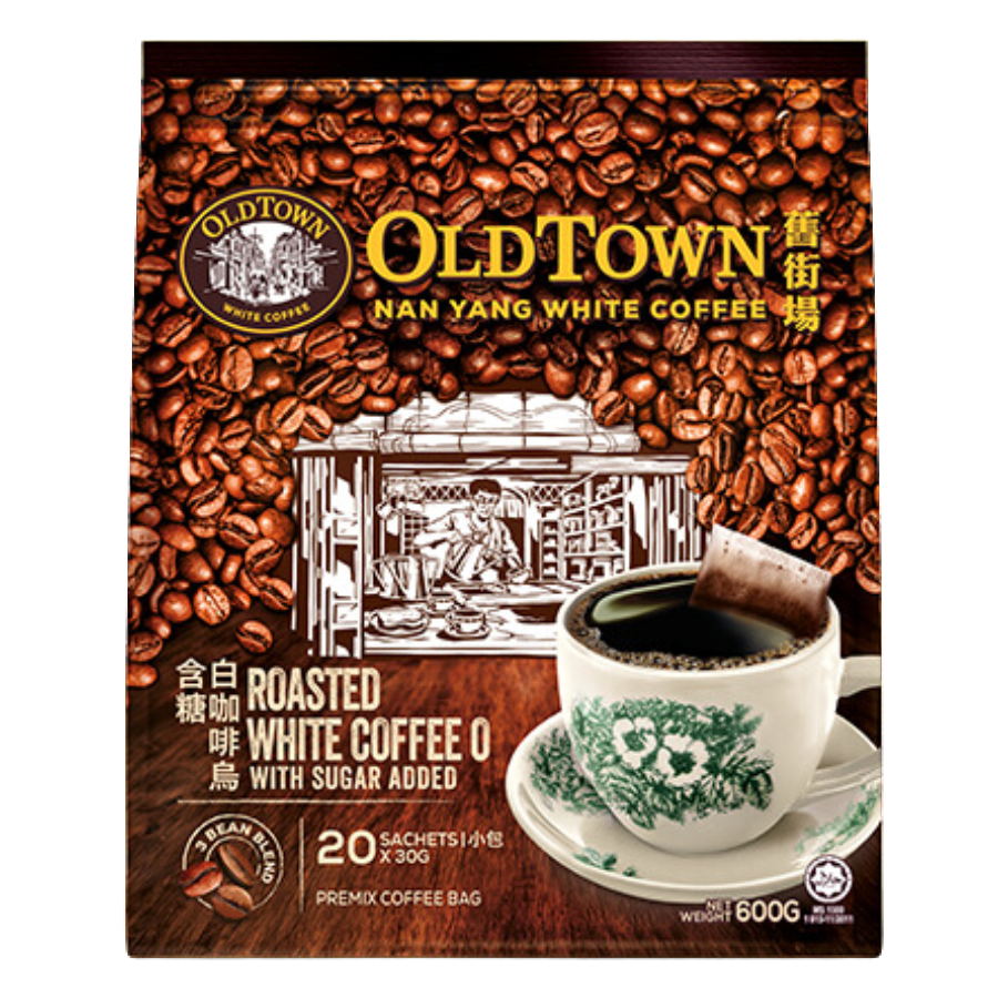 Old Town Nan Yang White Coffee O (with Sugar Added) 18x20g