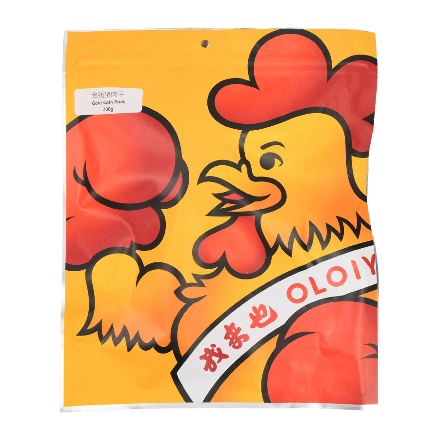 Oloiya Gold Coin Pork Jerky 190g