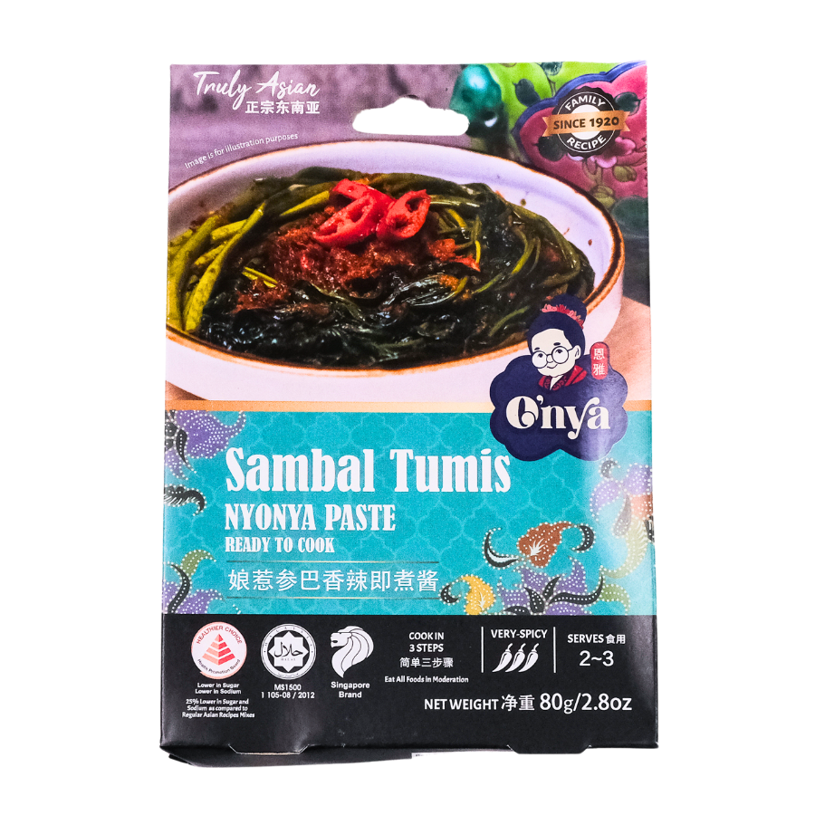 Onya Sambal Tumis Nyonya Paste 80g (BB: 22.08.25)