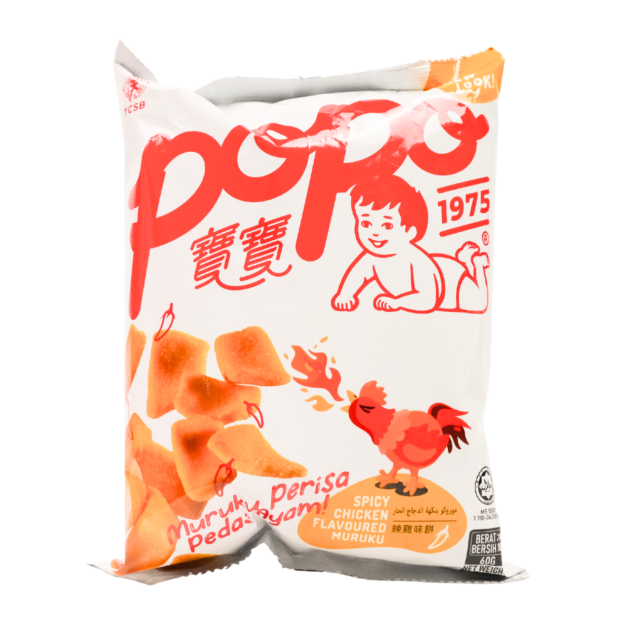POPO Muruku Spicy Chicken Flavour 65g