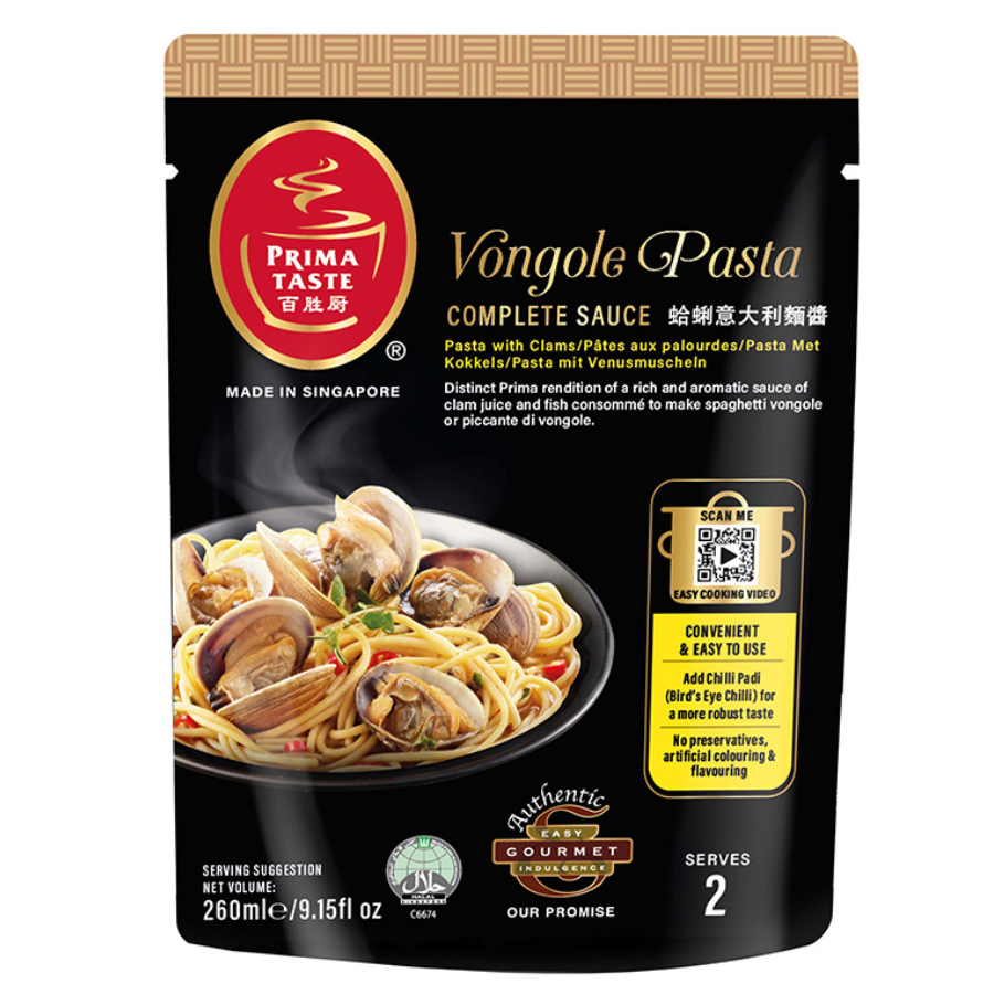 Prima Taste Vongole Pasta Complete Sauce 260g (BB: 19.03.26)