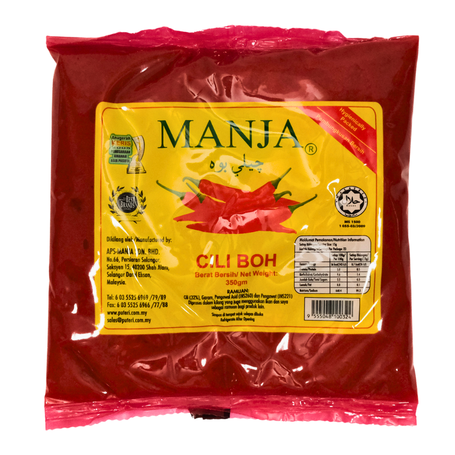 Puteri Manja Cili Boh 350g
