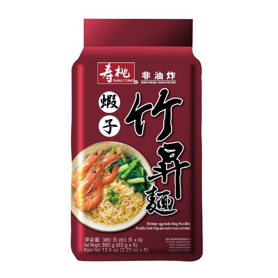Sau Tao Shrimp-Egg Jook-Sing Noodle 380g