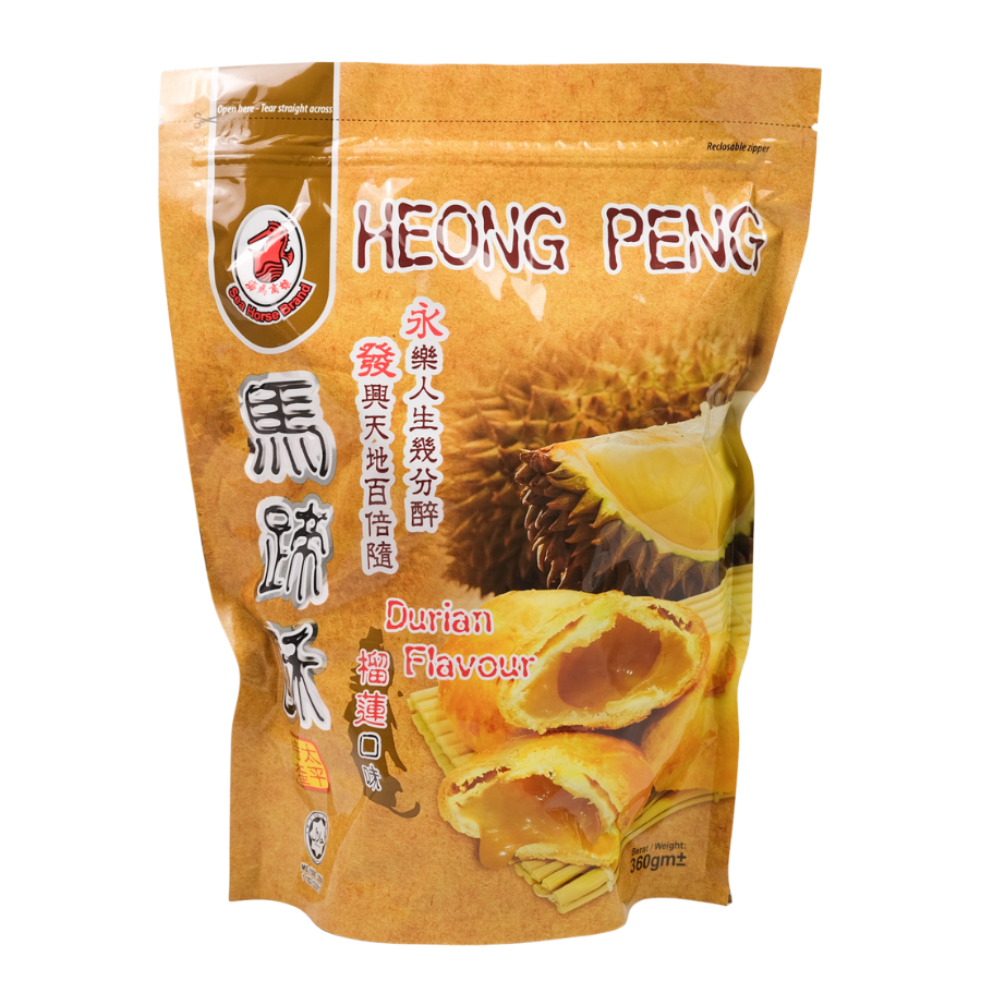 Sea Horse Heong Peng Durian 360g