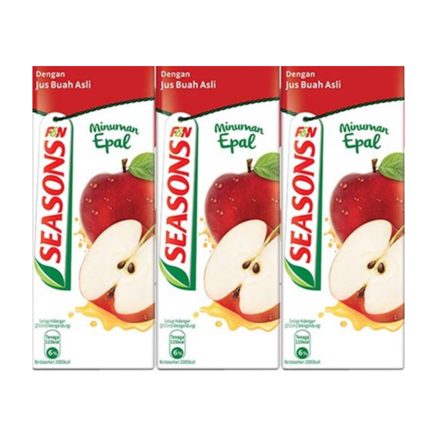 Seasons Apple Drink 6x250ml (BB: 17.11.25)