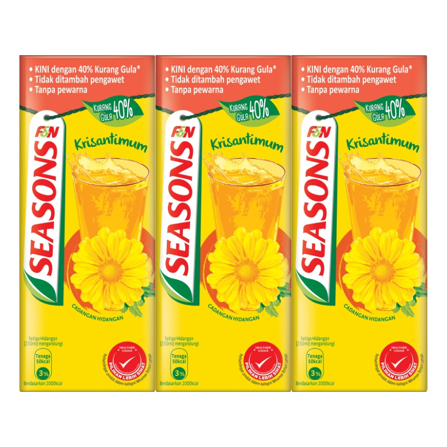 Seasons Chrysanthemum Tea 6x250ml (BB: 26.09.25)