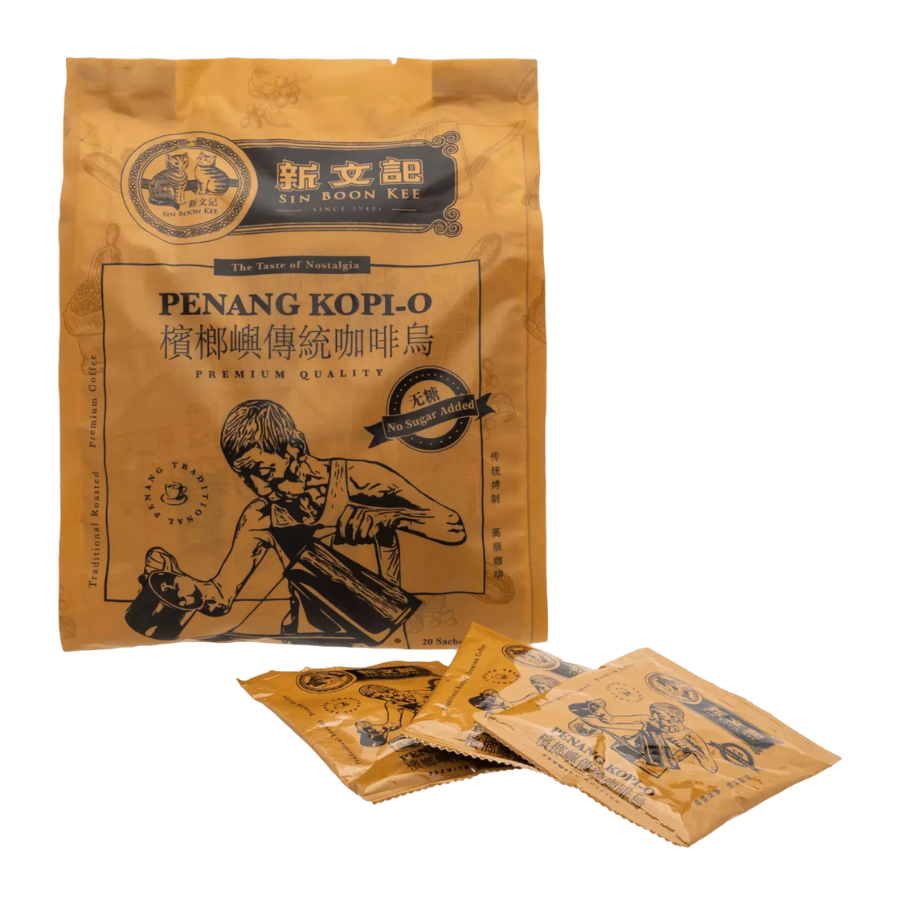 Sin Boon Kee Penang Kopi-O (No Sugar Added) (Gold) 20x15g