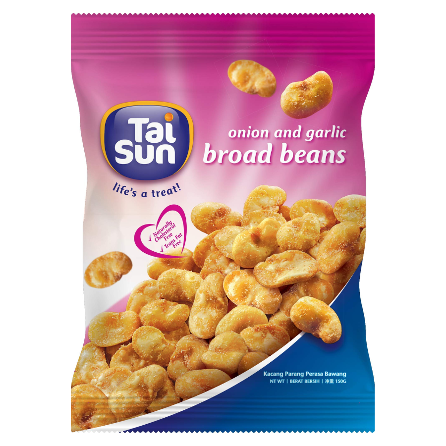 Tai Sun Onion and Garlic Broad Beans 150g (BB: 09.01.26)