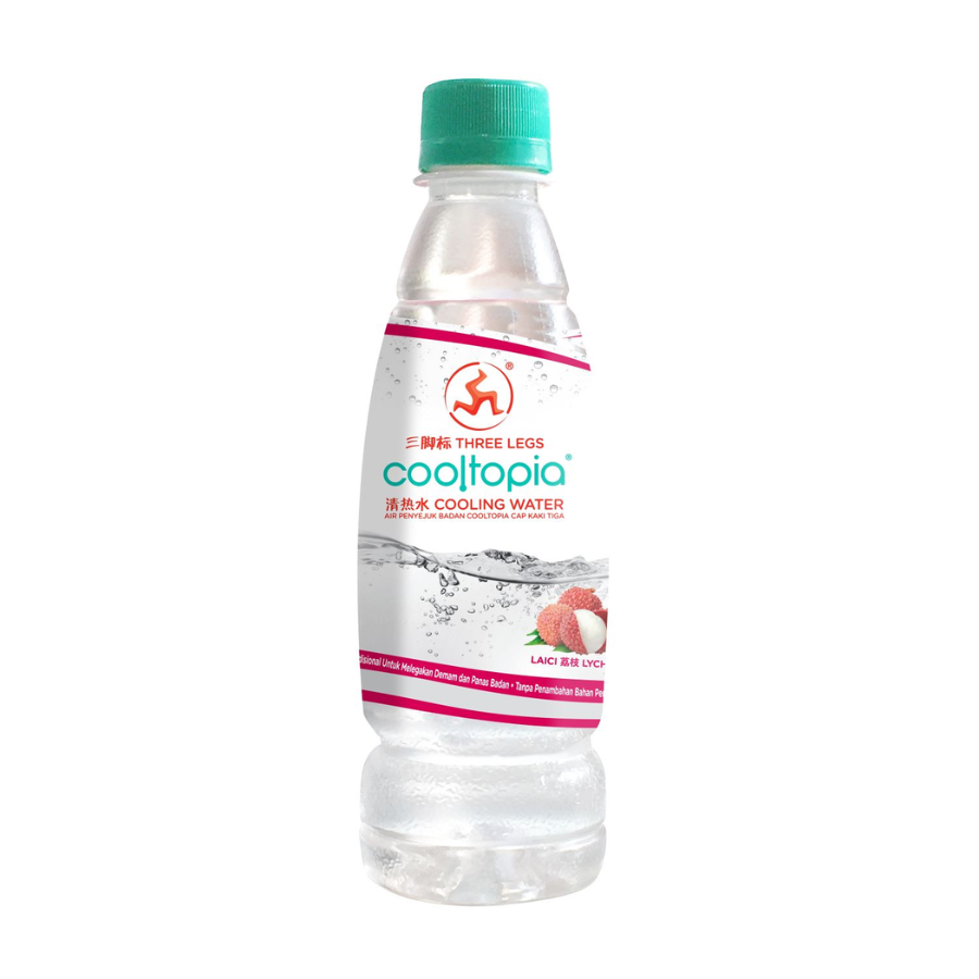 Three Legs Cooltopia Lychee Cooling Water 320ml