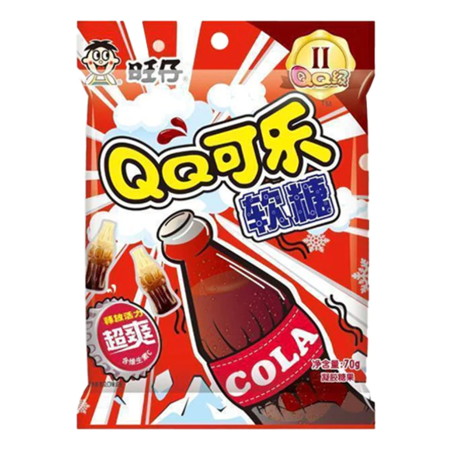 Wangzai QQ Candy Cola Flavour Gummy 70g Just Go Shop