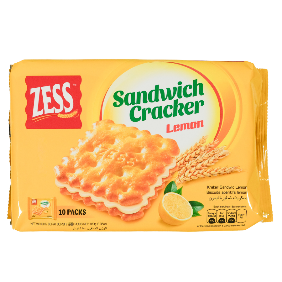Zess Lemon Cracker 180g