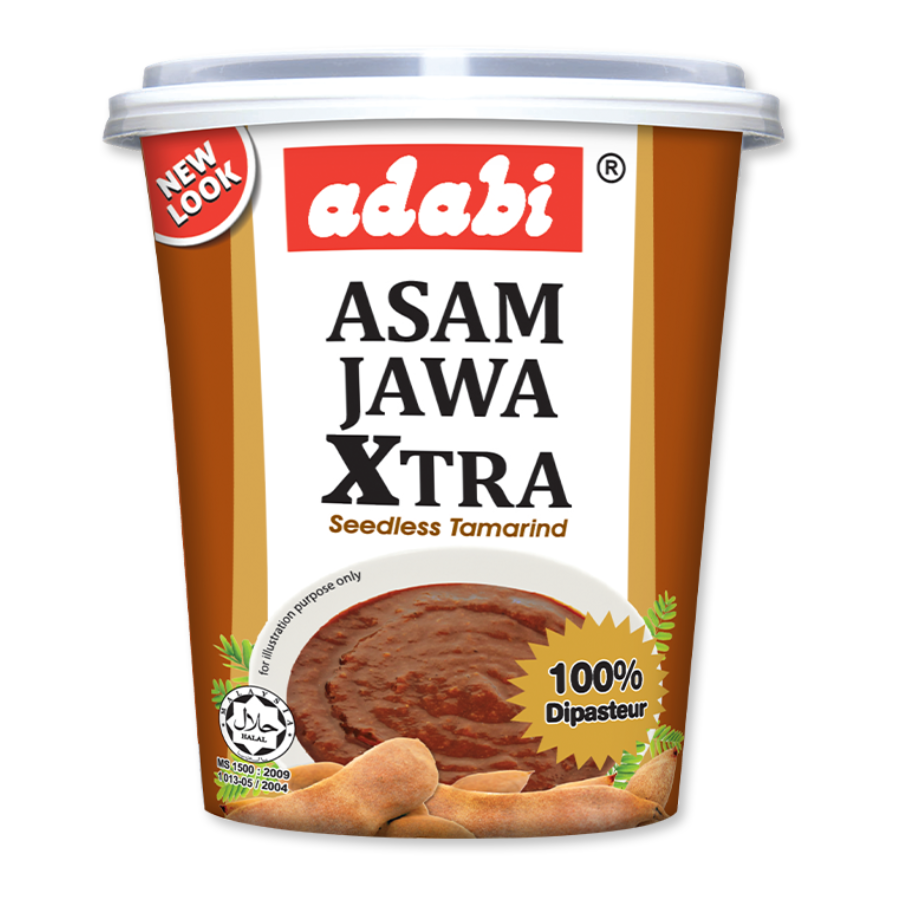 Adabi Asam Jawa Xtra (Seedless Tamarind) 200g