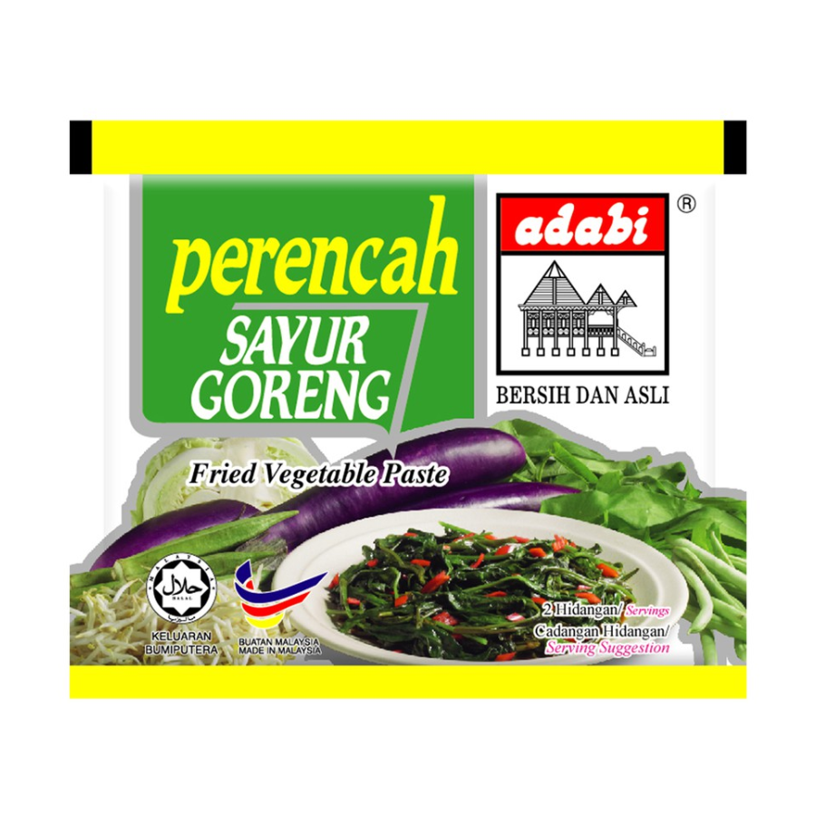Adabi Fried Vegetable (Sayur Goreng) Paste 30g (EXP: 26.12.25)