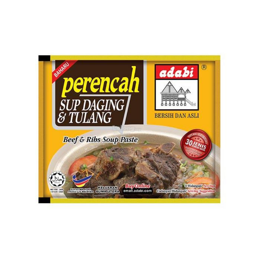 Adabi Perencah Sup Daging & Tulang 40g