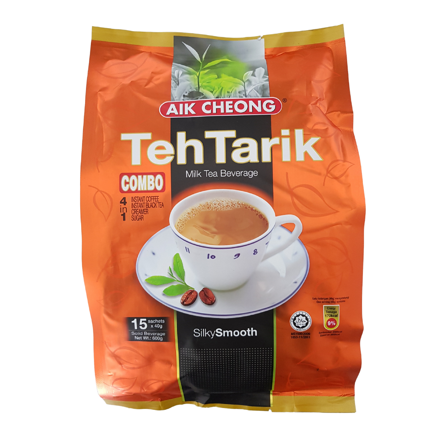 Aik Cheong 4-in-1 Teh Tarik Combo 15x40g