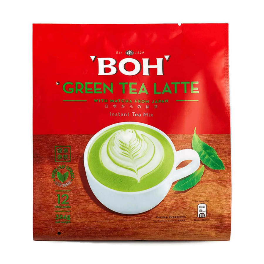 Boh Green Tea Latte 12x27g