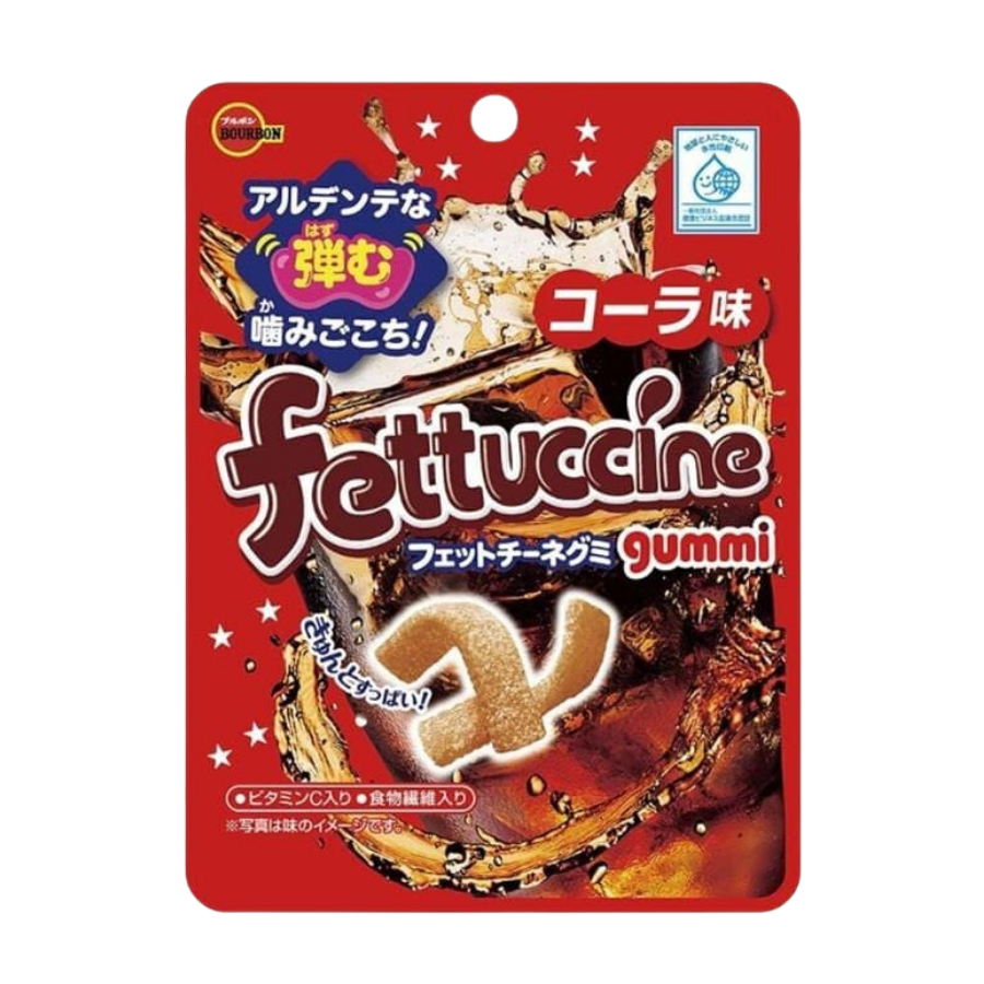 Bourbon Fettuccine Gummy Cola 50g