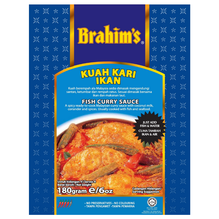Brahim Fish Curry Sauce 180g
